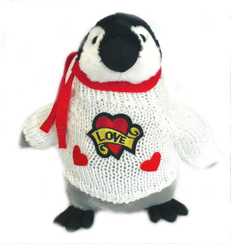 stuffed baby penguin