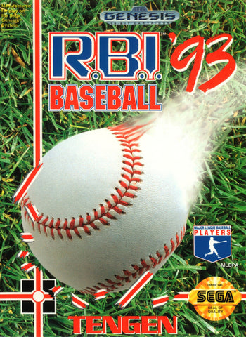R.B.I. Baseball 93 (Sega Genesis, 1993 