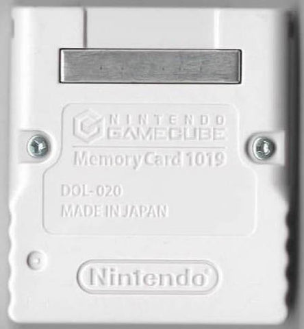 nintendo gamecube memory card 1019