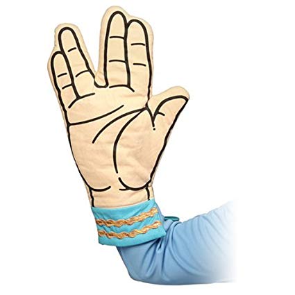 Geeky Star Trek Oven Mitts