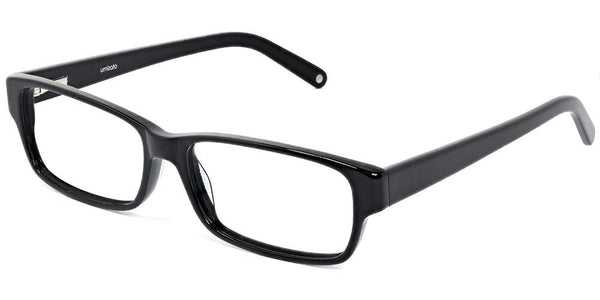 Zephyr Black Prescription Glasses at Umizato