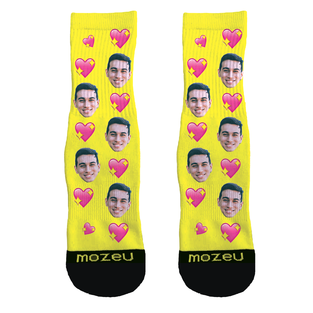 Custom Face Socks - Emoji – Mozeu Socks