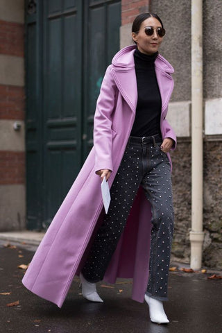 purple pantone fashion style