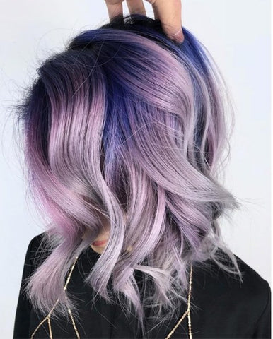 ash purple hair hong kong