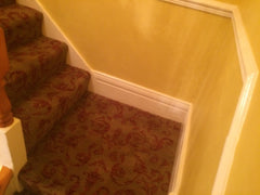 Brintons Carpets Renaissance Classics Medici Ruby Fully Fitted Stair Carpet & Landing 