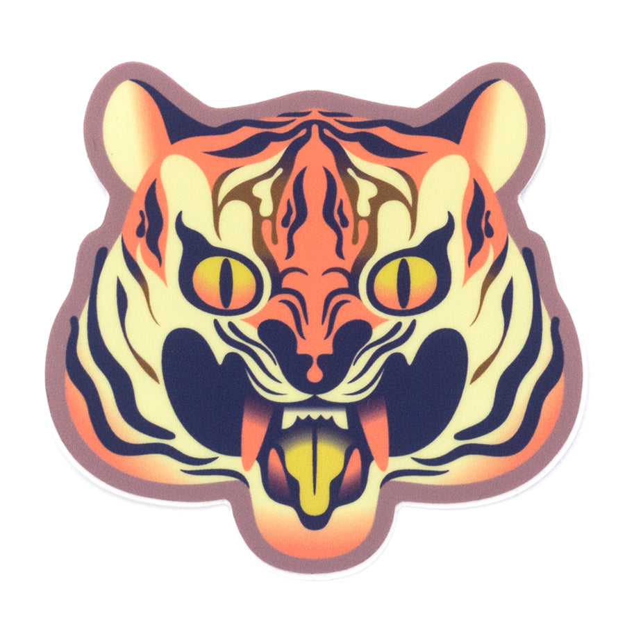 Tiger Sticker Night Cake Press