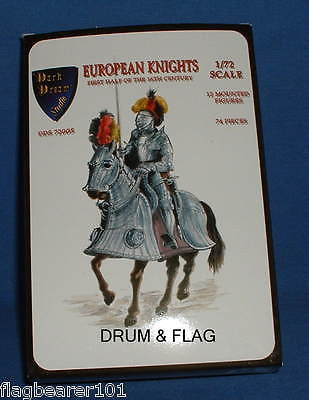 EUROPEAN KNIGHTS - EARLY 16th CENTURY. DDS 72005. 1/72 SCALE UNPAINTED –  DRUMANDFLAG