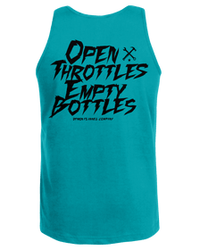 Open Throttles Tank - Tiffany & Black