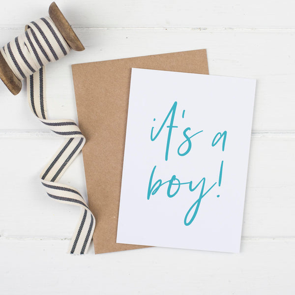 It's A Boy! Card