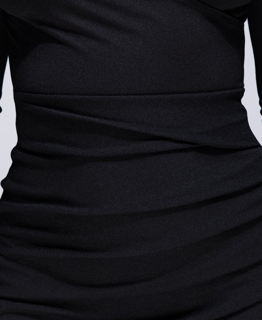 'Aubrey' White Cut Out Detail Bandage Dress - Tino's Boutique
