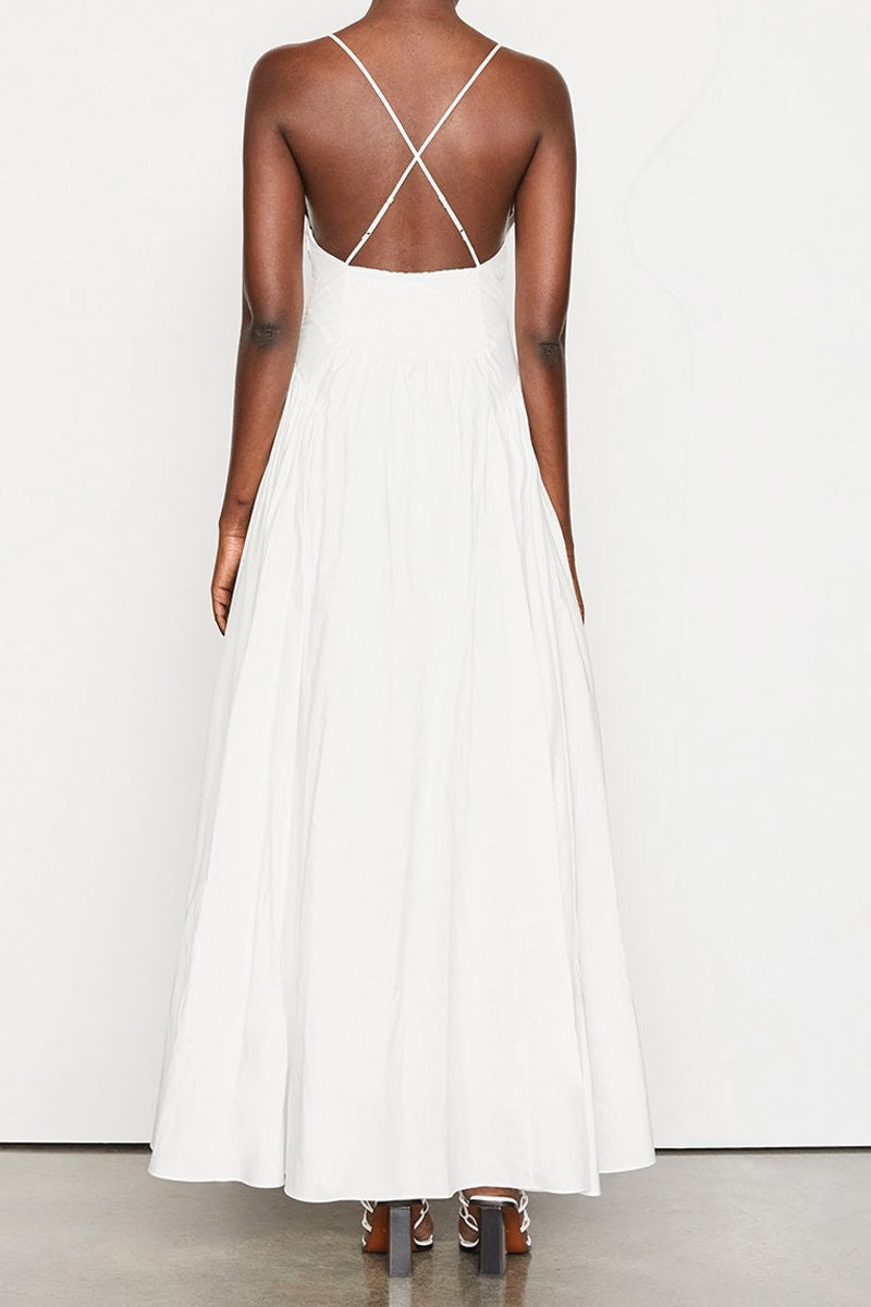 Malibu Maxi Dress in White