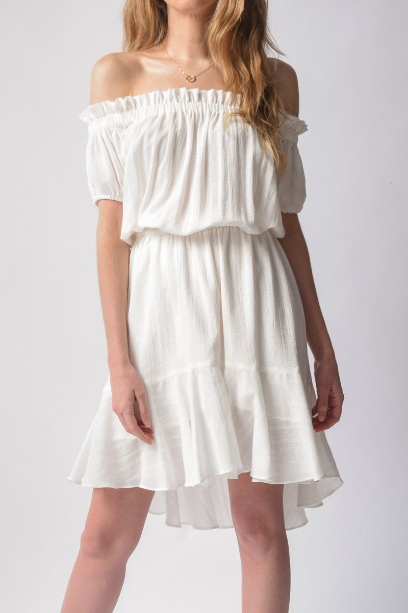 faviana white dress