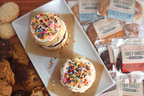 Grey Ghost Bakery Fifth Birthday Cookie Cakes