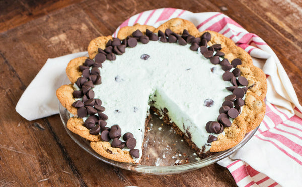 Grey Ghost Bakery Recipe Mint Julep Icebox Pie Chocolate Chip Cookie Crust