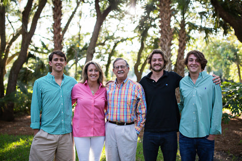 Katherine, Manning and Family with Grey Ghost Bakery