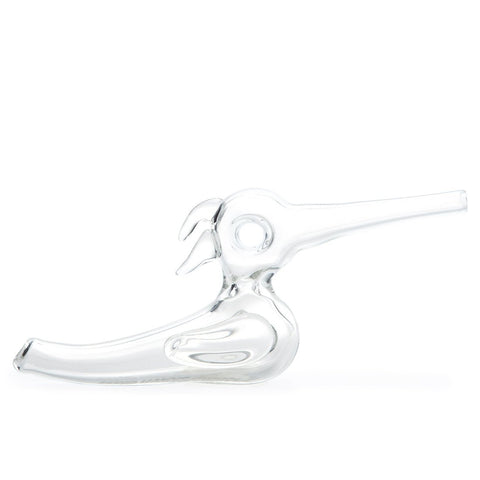 Home Blown Glass 'The Bird' Air-Cooled Dry Rig Nectar Collector