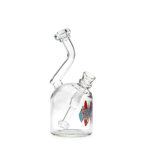 Zob 7-inch Bubbler with Fixed Showerhead Downstem Weed Pipe