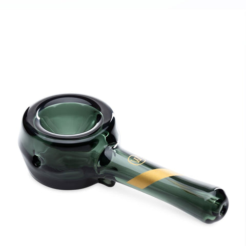 Marley Natural Smoked Glass Spoon Weed Pipe