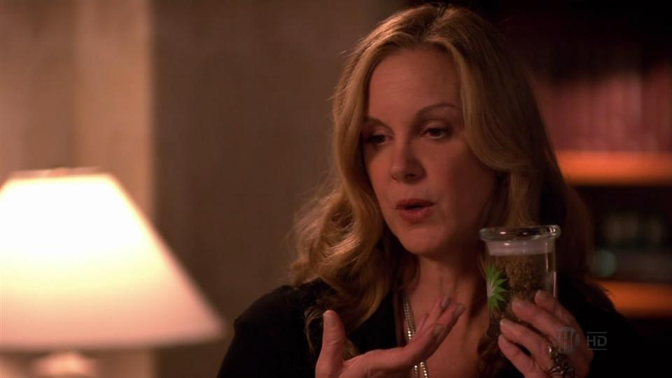 420 Jars on Weeds! - Celia holding 420 Jar!