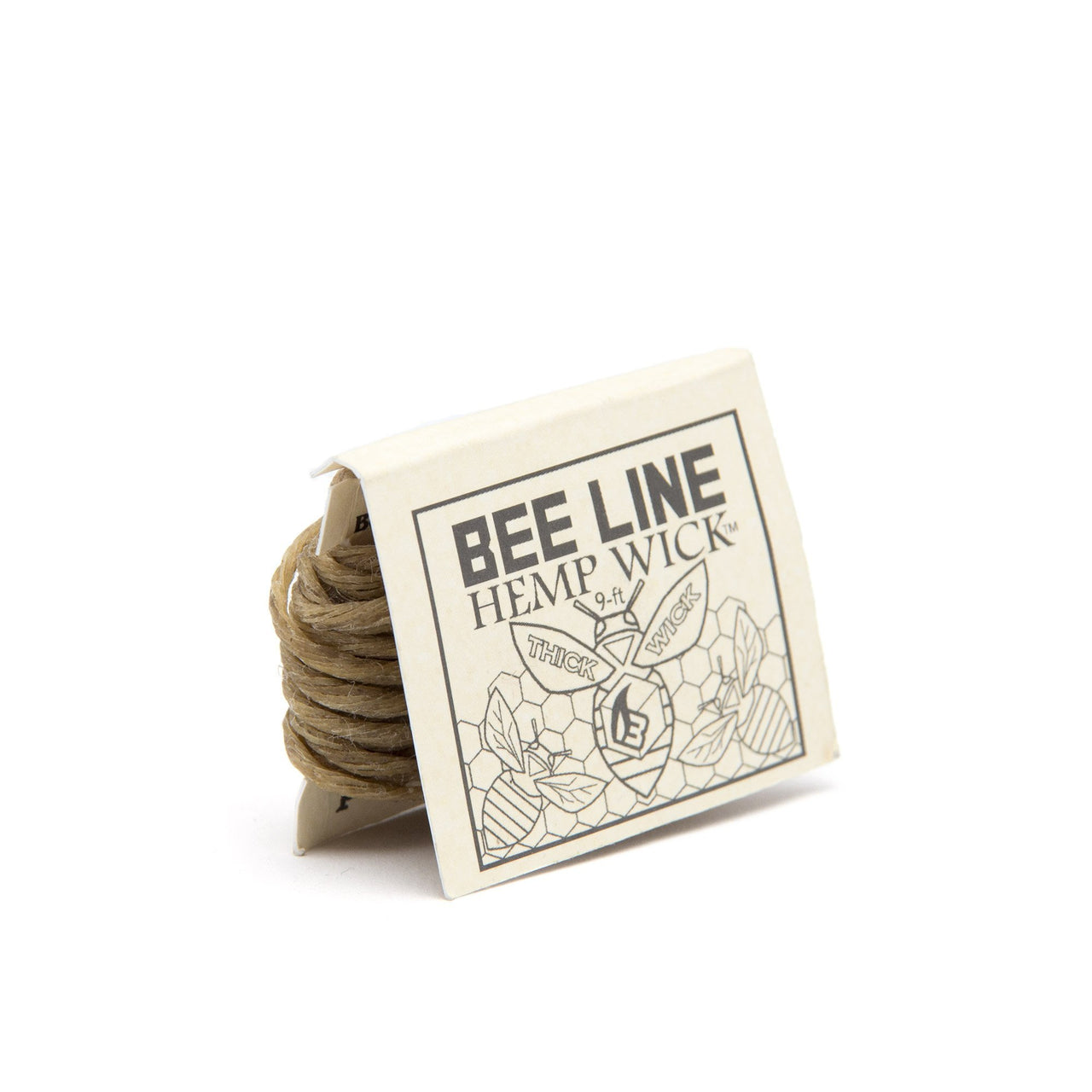  Hemp Wick Bundle Pack: 200 FT Beeline Hemp Roll + 1