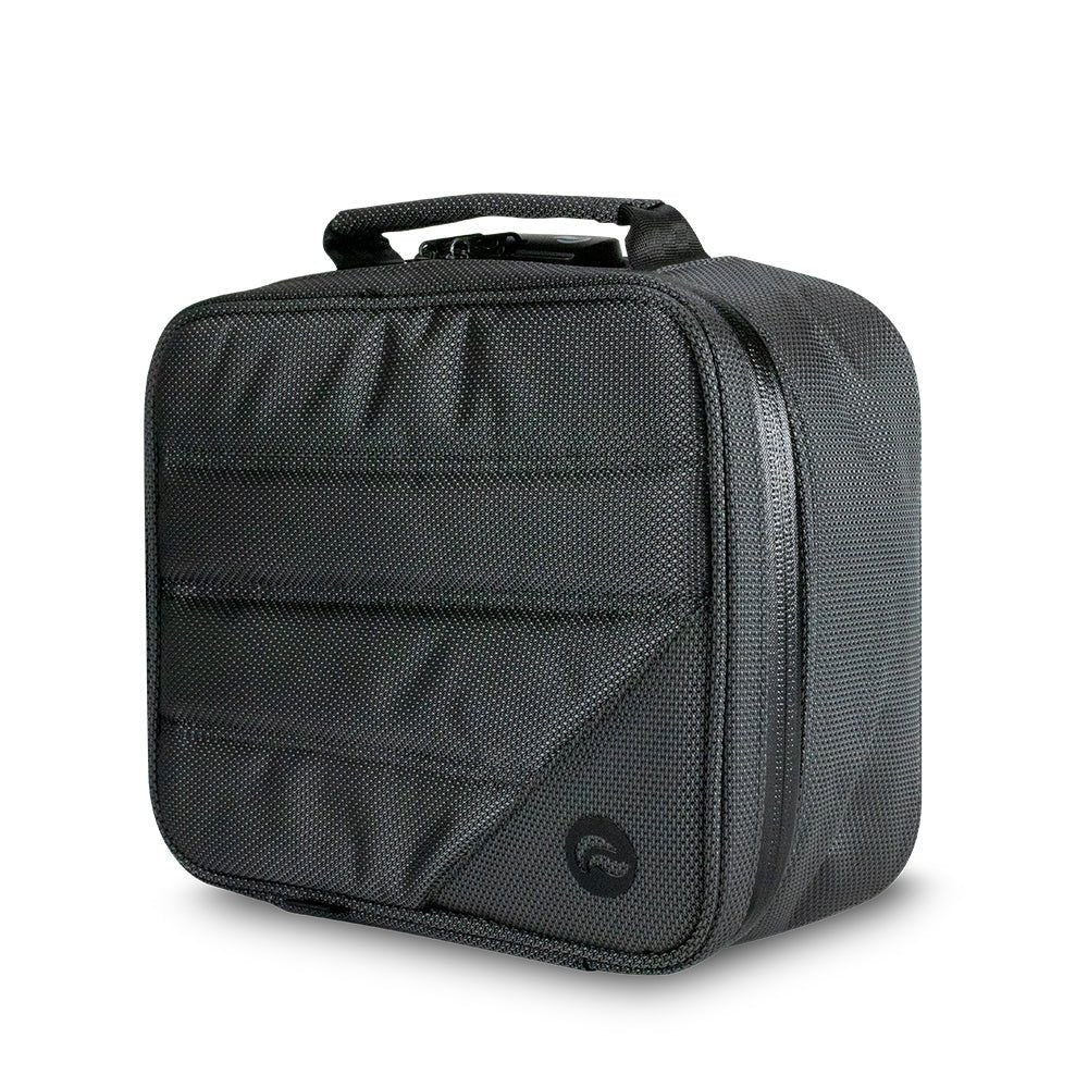 Elusive 2.0 Belt Bag in White & Black (Gold Hardware) - Smell Proof Be –  Snoop Proof