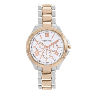 Signature MOP White Dial Rosegold Watch, Joker & Witch