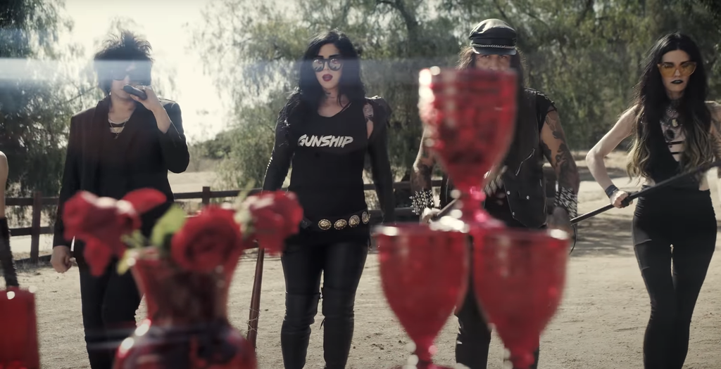Kat Von D presents Fear You music video featuring Sammi Doll wearing -  MAKE LIFE A RITUAL