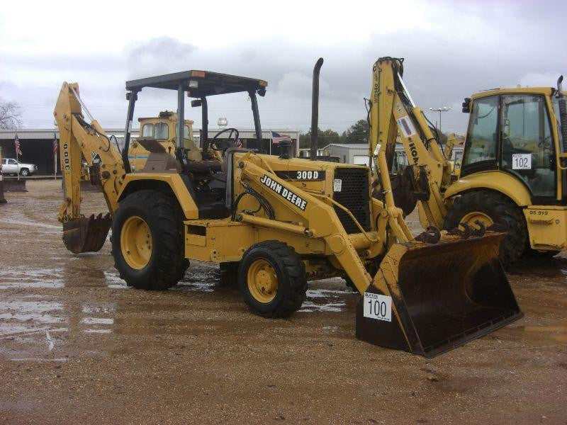 1995 john deere 310d backhoe