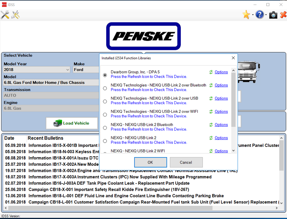 isuzu idss technical support