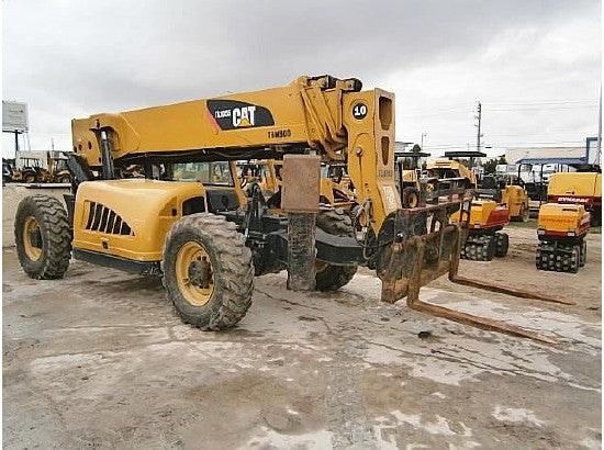 Cat telehandler repair manual diagram