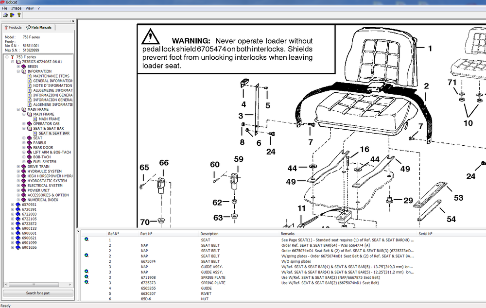 bobcat parts catalog