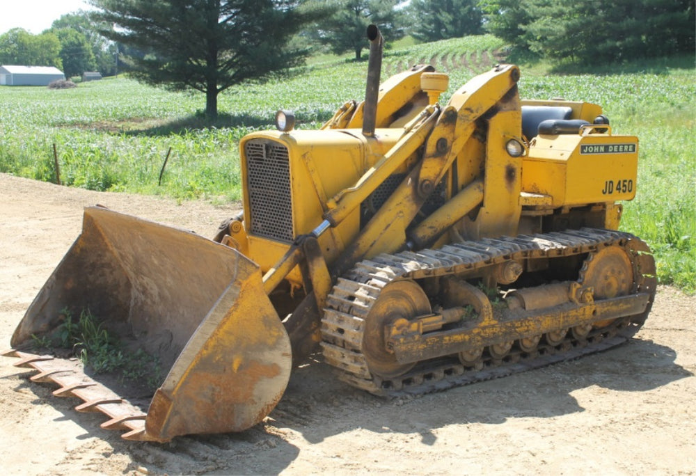 john deere 450 dozer