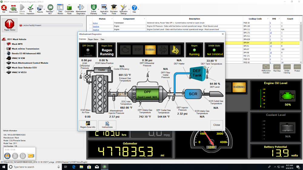 jpro diagnostics mack freightliner volvo mercedes