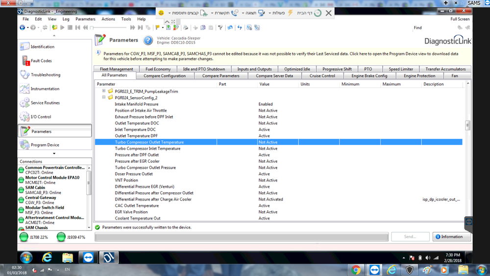 detroit diesel diagnostic link 6