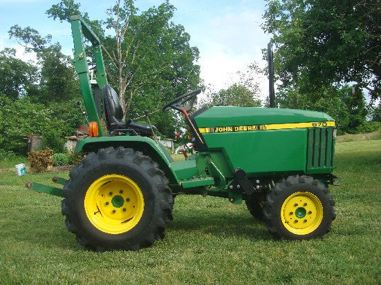 John Deere 670 770 790 870 970 1070 Compact Utility Tractors Tech The Best Manuals Online 9403