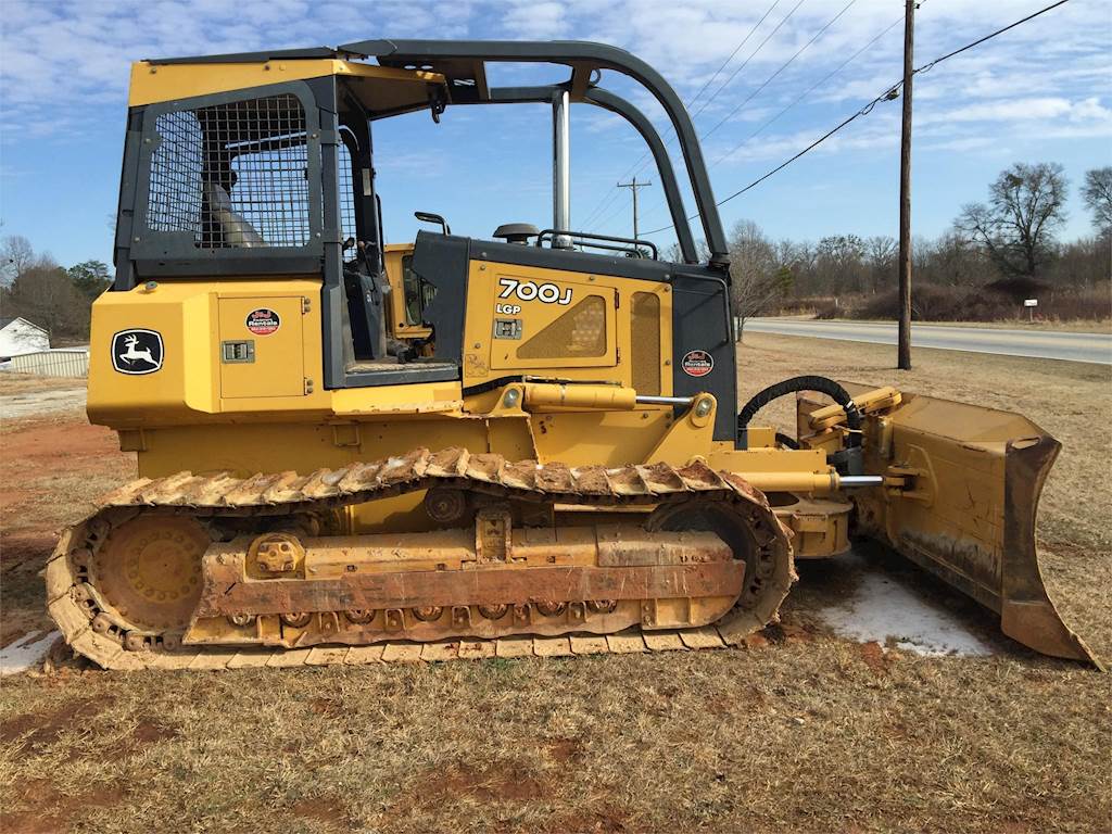 john deere 700 dozer weight