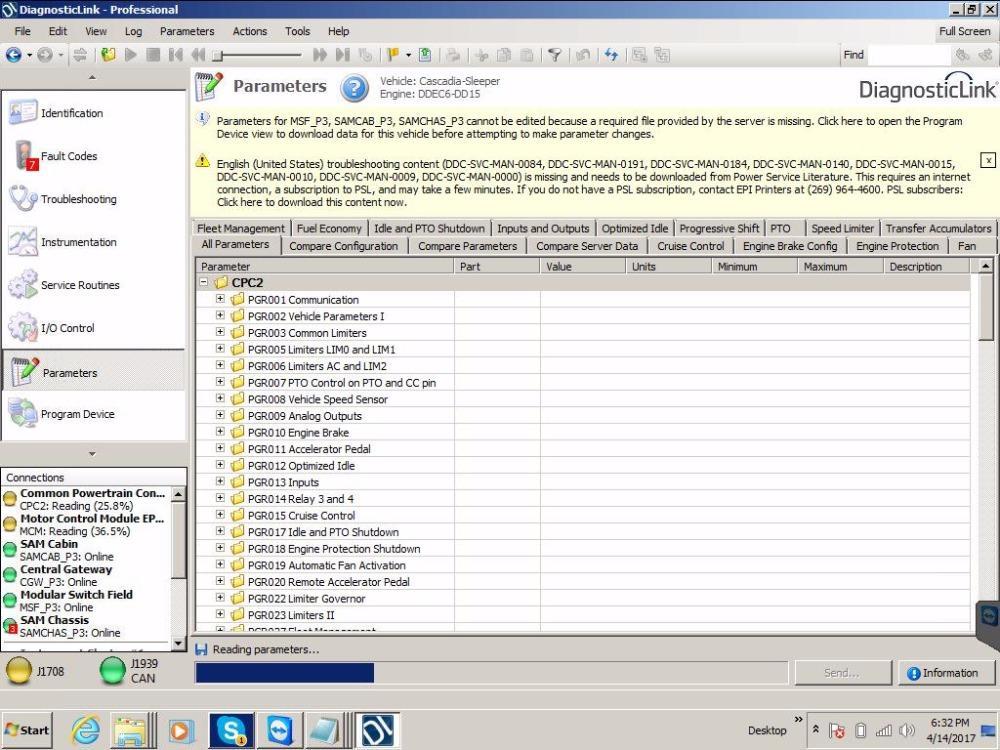 detroit diesel diagnostic link 8 manual