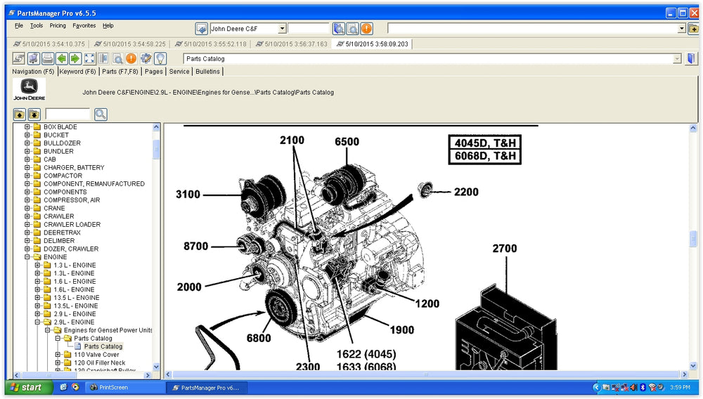 640d John Deere Engine Diagram