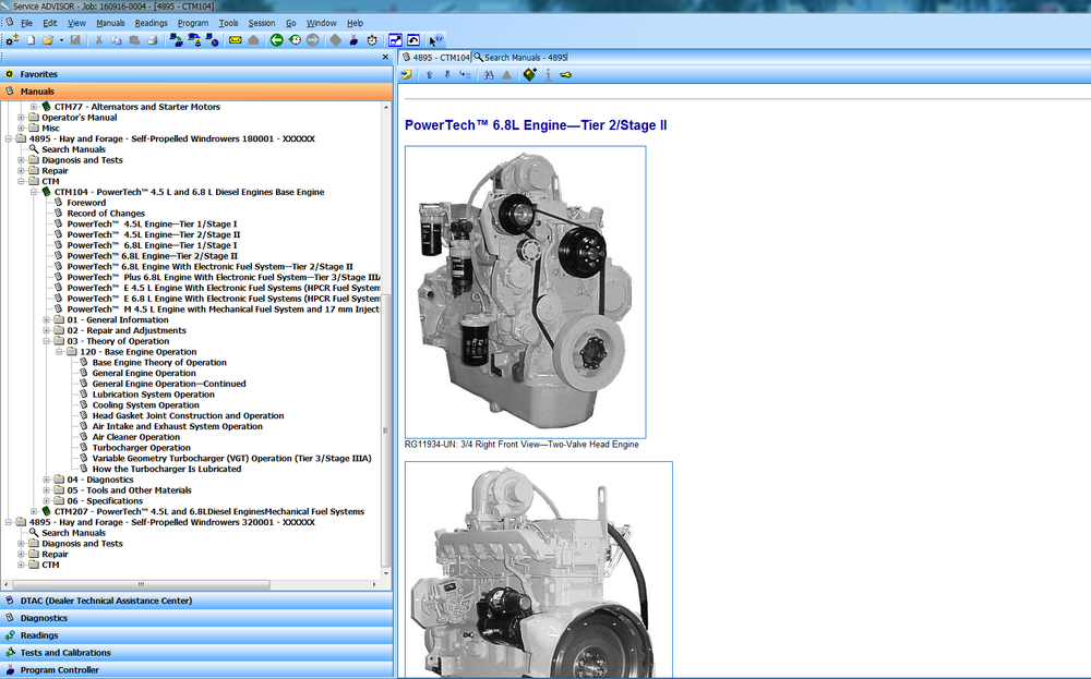 service advisor john deere online