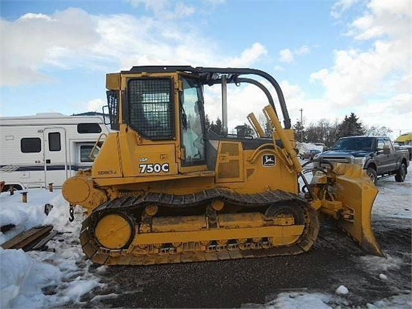 john deere 750 dozer fuel consumption