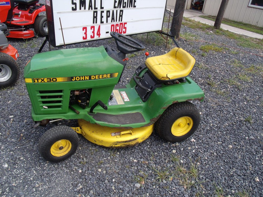 John Deere Stx30 Stx38 Stx46 Lawn Tractors Service Repair