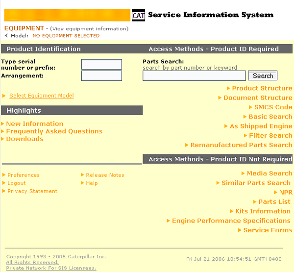 caterpillar sis login crack