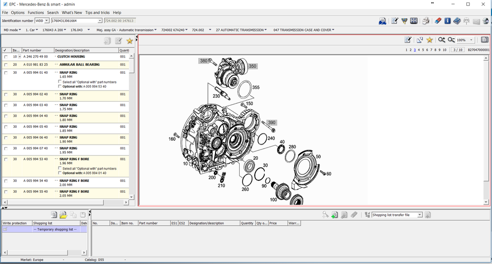 mercedes-benz wis asra export pdfs