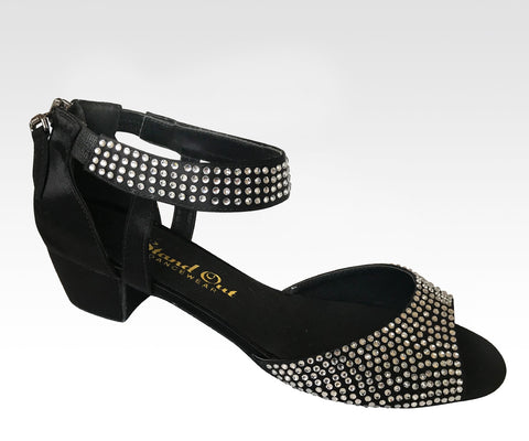 ladies dancing shoes low heel