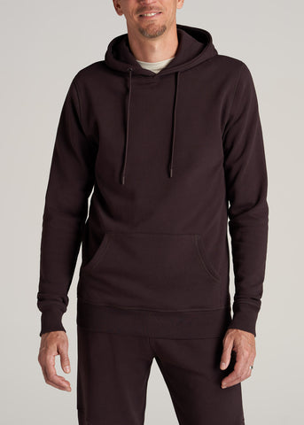 Fleece Pullover Hoodie for Tall Men