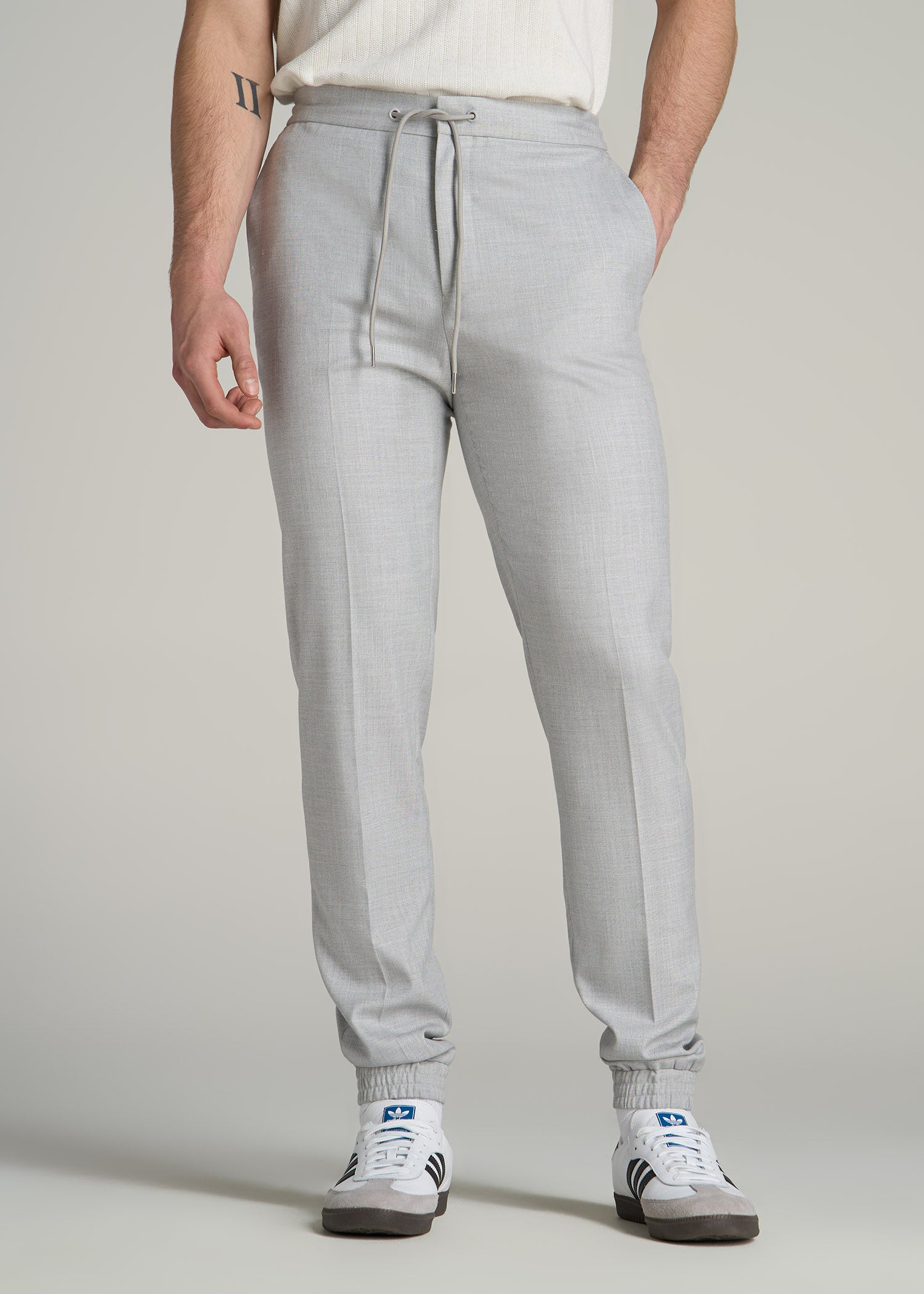 Men's Tall Fleece Jogger Grey Mix