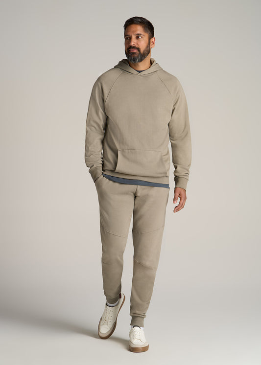 Wearever Fleece Joggers for Tall Men in Khaki