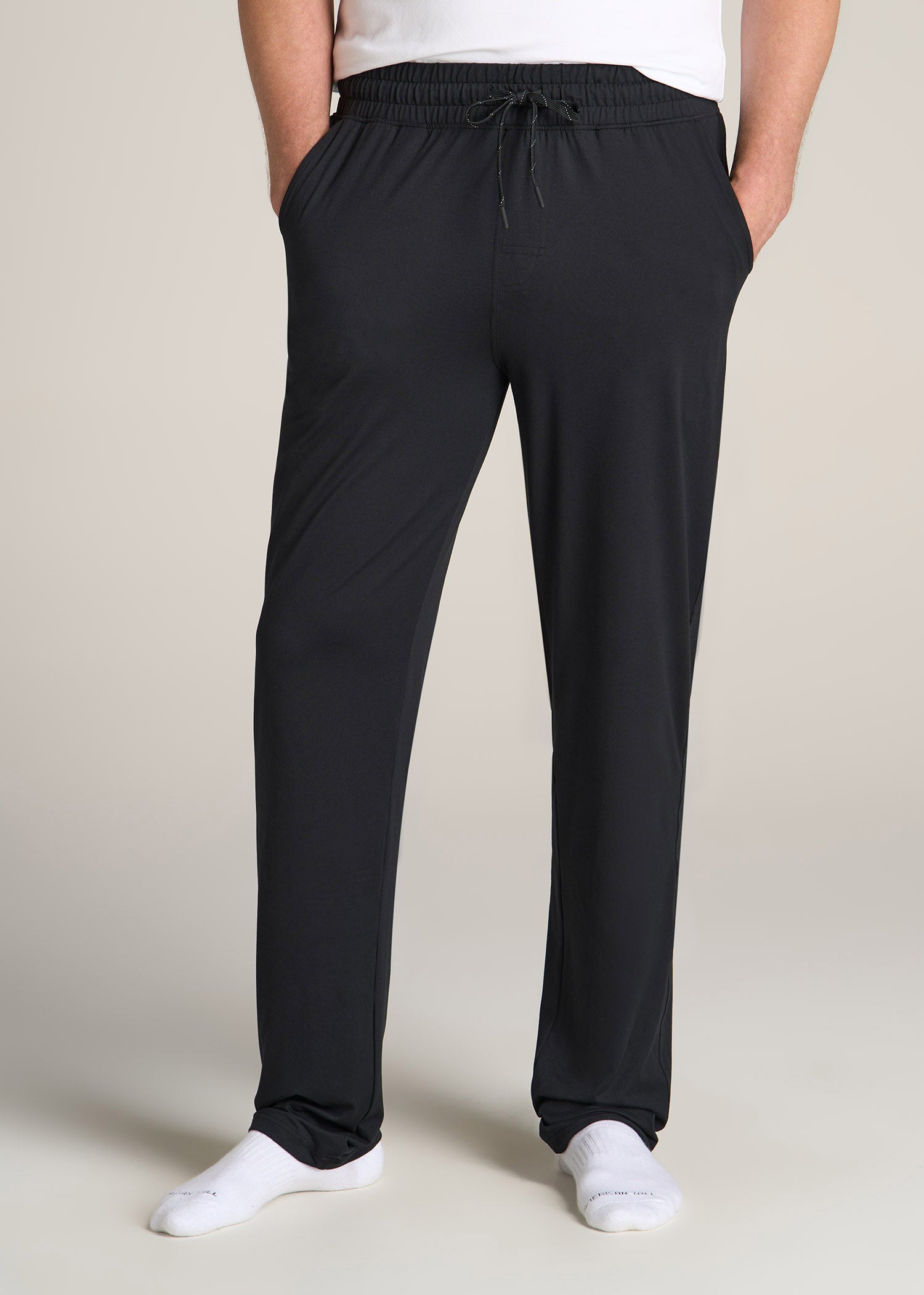 Black Tall Lounge Pant For Men