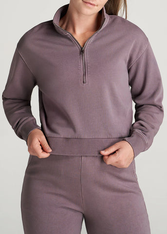 Half-Zip Tall Women's Sweatshirt