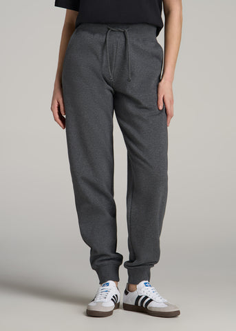 Weekender Stretch Lounge Joggers for Tall Men in Charcoal Mix